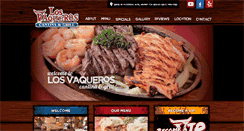 Desktop Screenshot of losvaquerosrestaurant.com